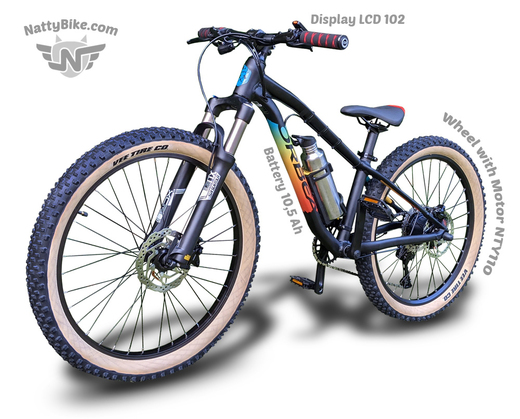 Natty Bike drive system with Orbea Laufey 24