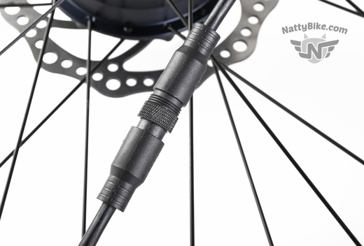 Natty Bike motor connector
