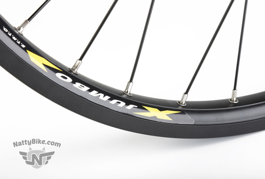 Natty Bike rim and stainless steel spokes